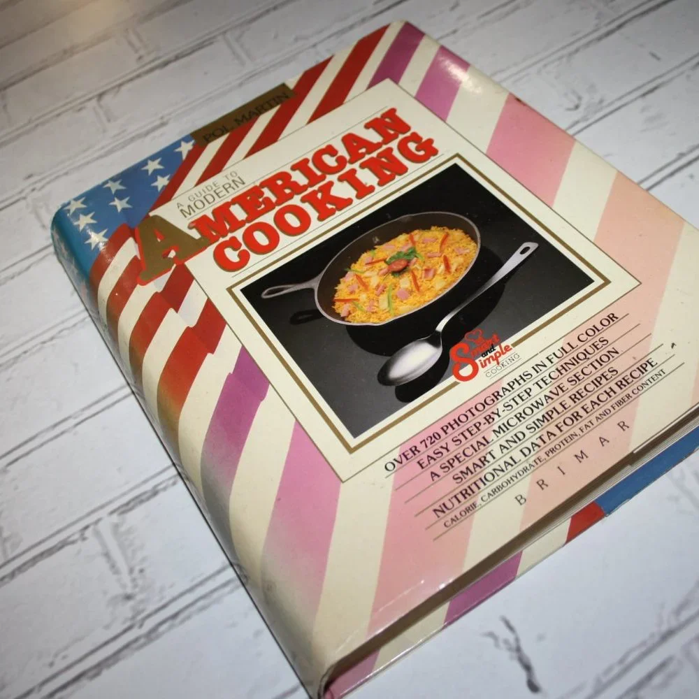 🍳 American Cooking · 1988 Vintage Hardcover Cookbook (BL)